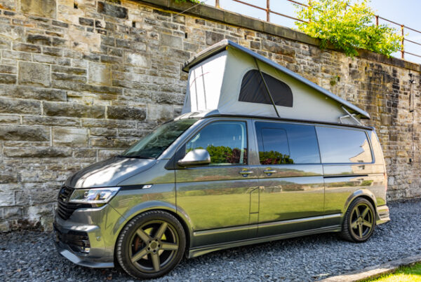 Exploria Active Van LWB T6.1 - Indium Grey - ABT - Fabric Lining and Elevating roof