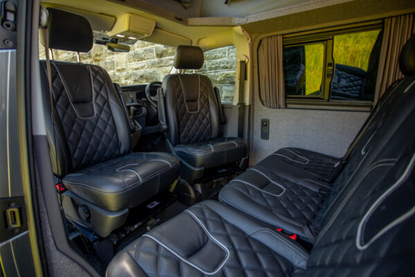 Exploria Active Van LWB T6.1 - Indium Grey - ABT - Fabric Lining and Elevating roof - Image 34