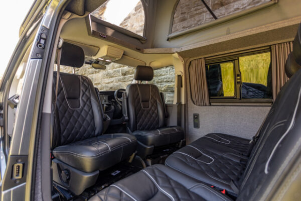 Exploria Active Van LWB T6.1 - Indium Grey - ABT - Fabric Lining and Elevating roof - Image 35