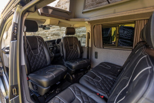 Exploria Active Van LWB T6.1 - Indium Grey - ABT - Fabric Lining and Elevating roof - Image 36