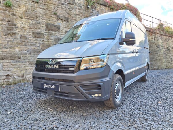 MAN TGE 3.180 - XC Auto - 4X4 MWB / Standard Wheelbase - Flannel Grey - BRAND NEW - Camper Spec! - Image 3