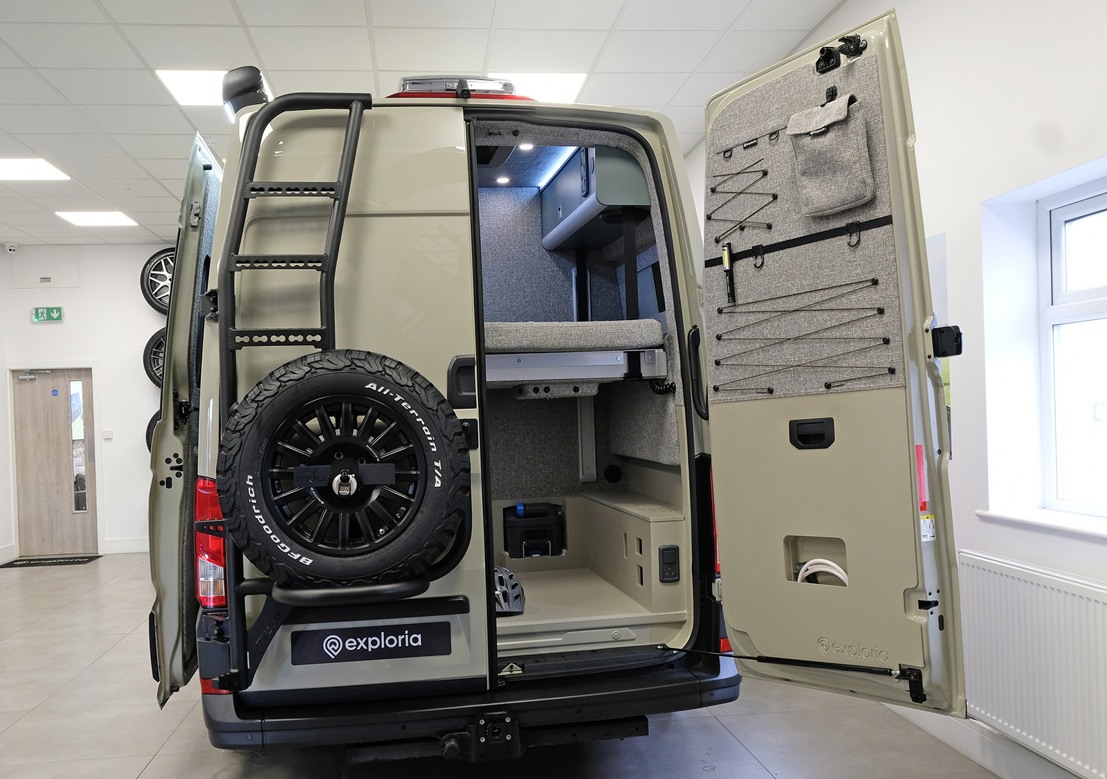Multisport 60 - MAN TGE 3.180 –  4X4 MWB / Standard Wheelbase – Light Grey - Show Van - Image 6