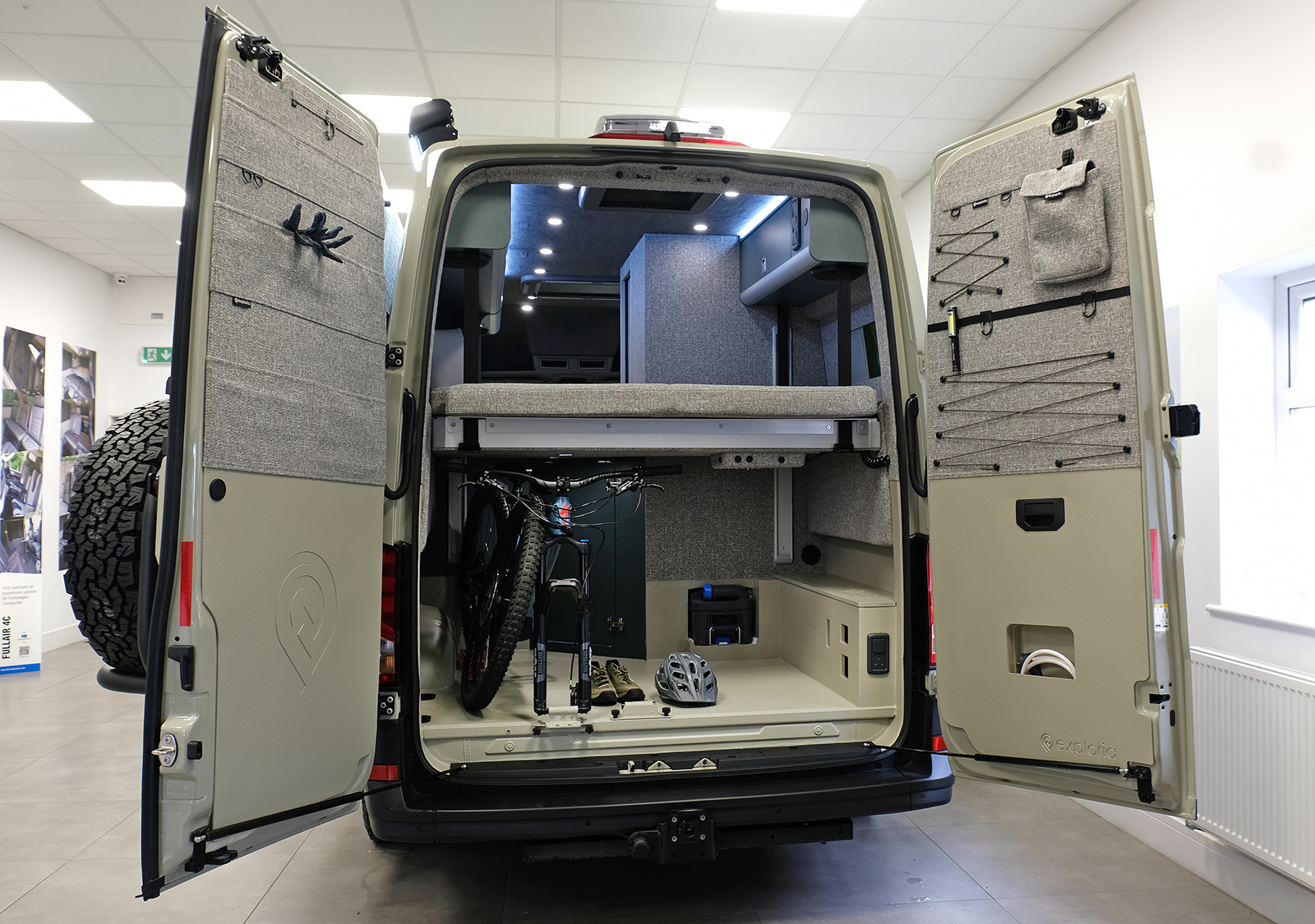 Multisport 60 - MAN TGE 3.180 –  4X4 MWB / Standard Wheelbase – Light Grey - Show Van - Image 9