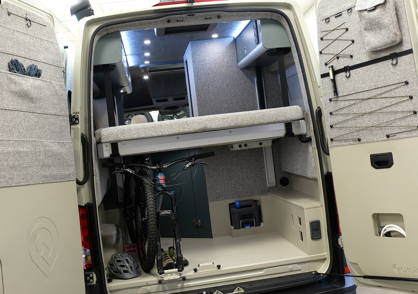 Multisport 60 - MAN TGE 3.180 –  4X4 MWB / Standard Wheelbase – Light Grey - Show Van - Image 14