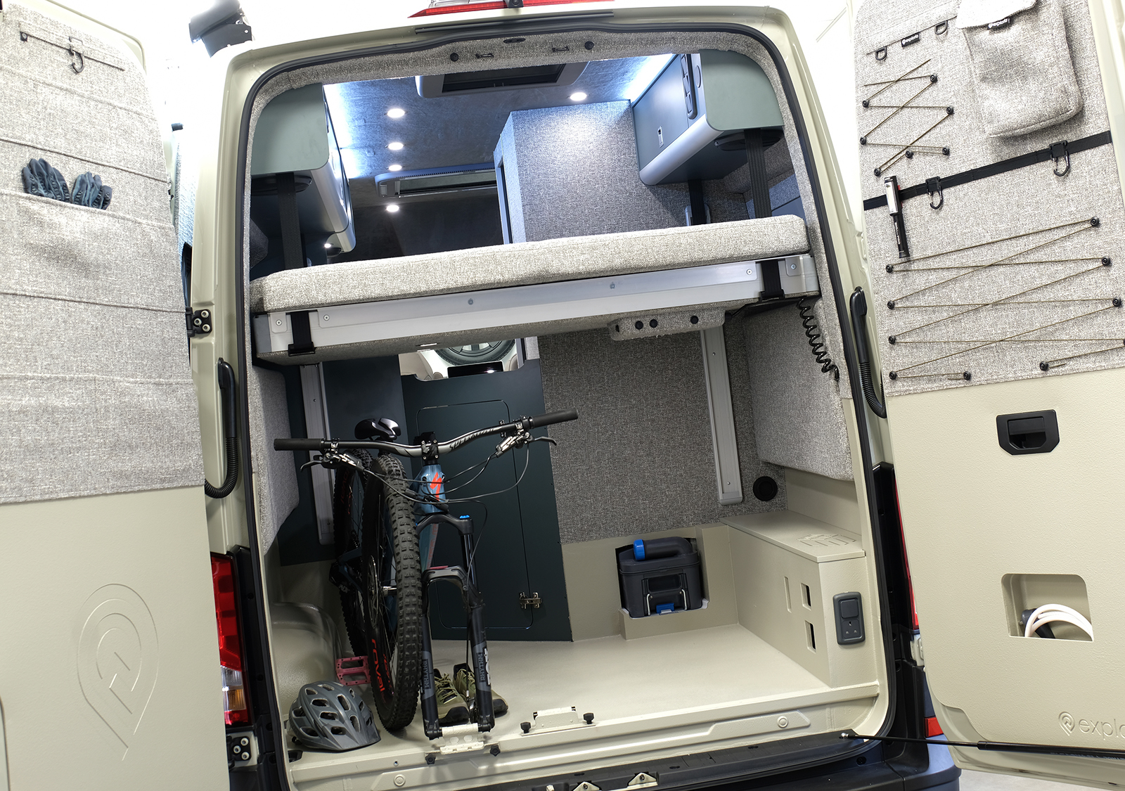 Multisport 60 - MAN TGE 3.180 –  4X4 MWB / Standard Wheelbase – Light Grey - Show Van - Image 11