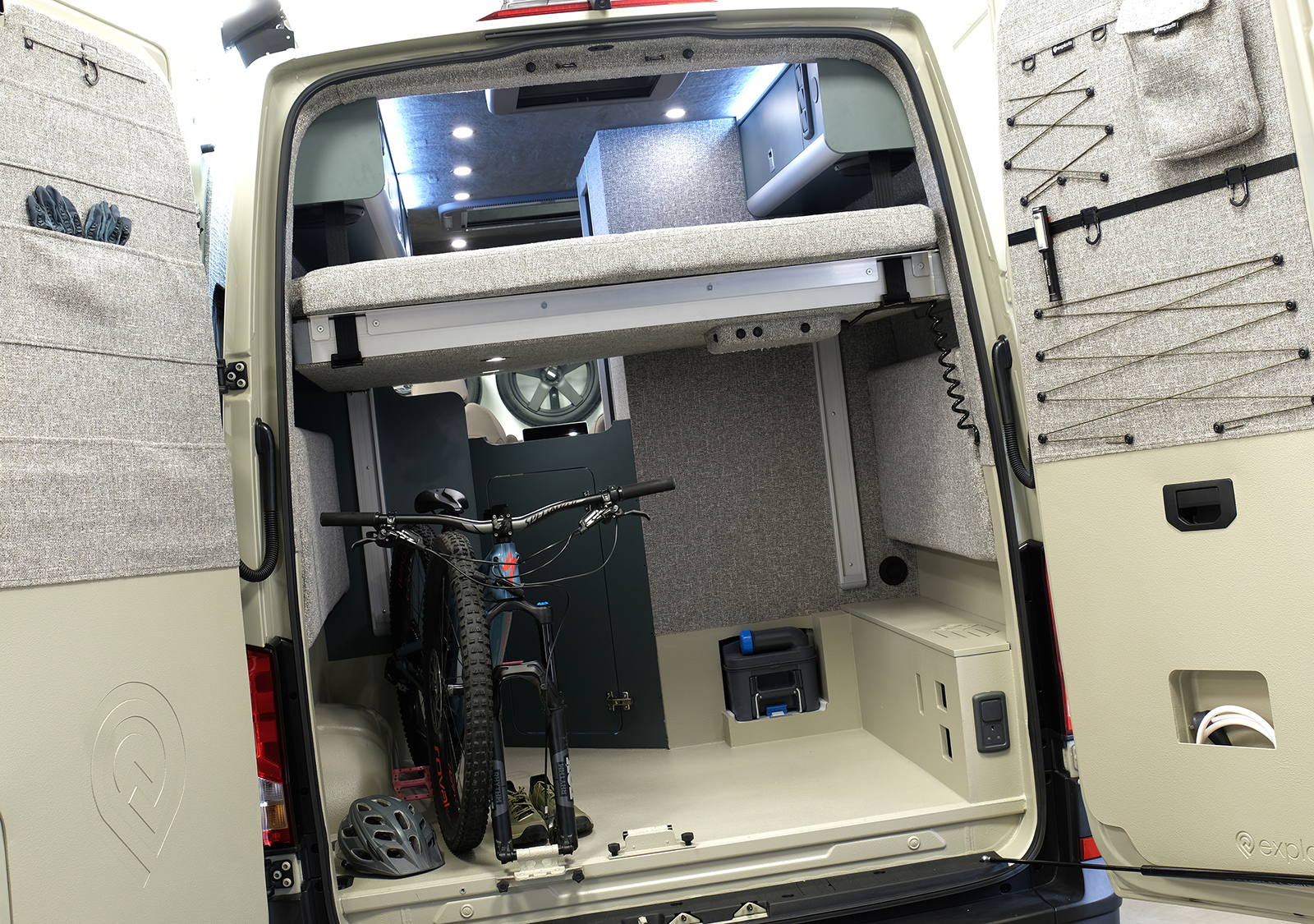 Multisport 60 - MAN TGE 3.180 –  4X4 MWB / Standard Wheelbase – Light Grey - Show Van - Image 12