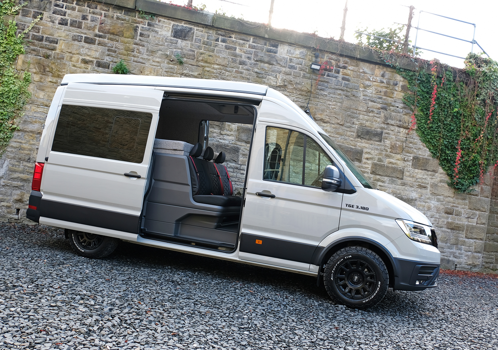 Kombi 60 - MAN TGE 3.180 –  MWB / Standard Wheelbase – Ascot Grey - Show Van - Image 2