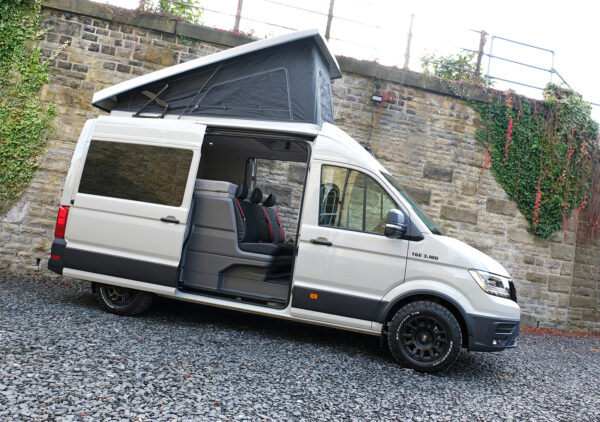 Kombi 60 - MAN TGE 3.180 –  MWB / Standard Wheelbase – Ascot Grey - Show Van - Image 3