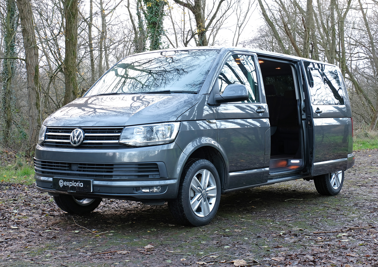 VW Caravelle - 92,550 Miles - LWB - Indian Grey - Image 8