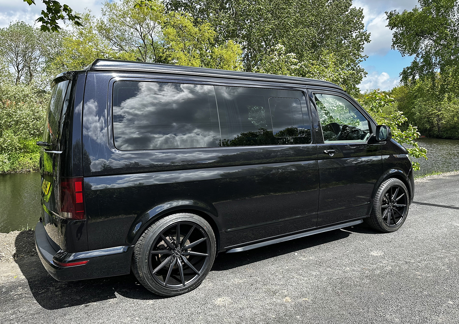 VW Transporter T6.1 - SWB - Exploria Rhythm Campervan - Deep Black Metallic - Image 5