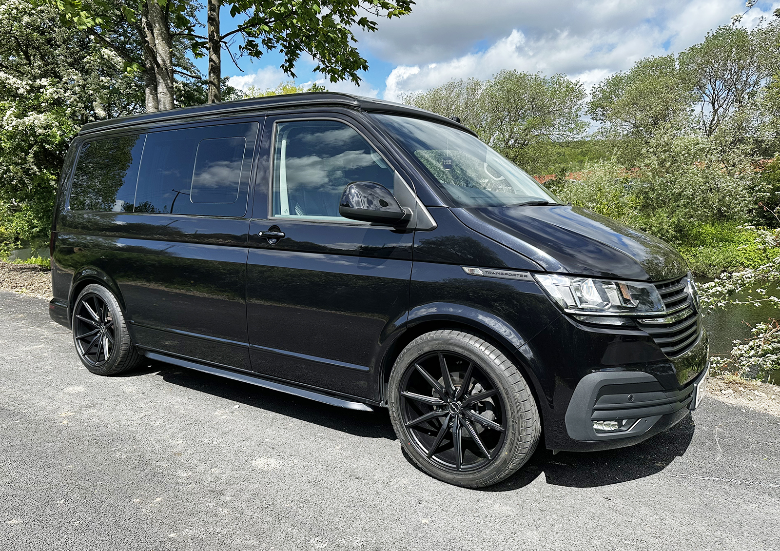 VW Transporter T6.1 - SWB - Exploria Rhythm Campervan - Deep Black Metallic - Image 6