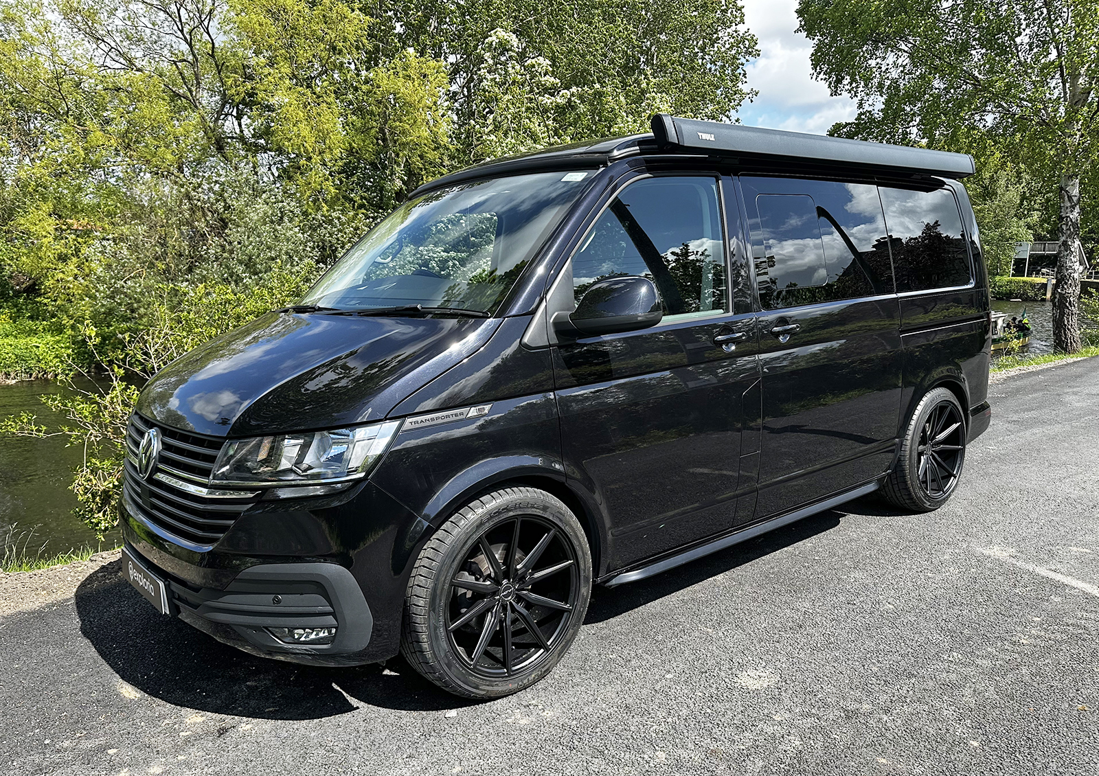 VW Transporter T6.1 - SWB - Exploria Rhythm Campervan - Deep Black Metallic - Image 7