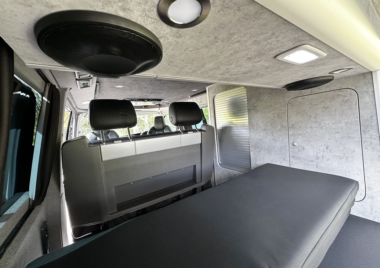 VW Transporter T6.1 - SWB - Exploria Rhythm Campervan - Deep Black Metallic - Image 15