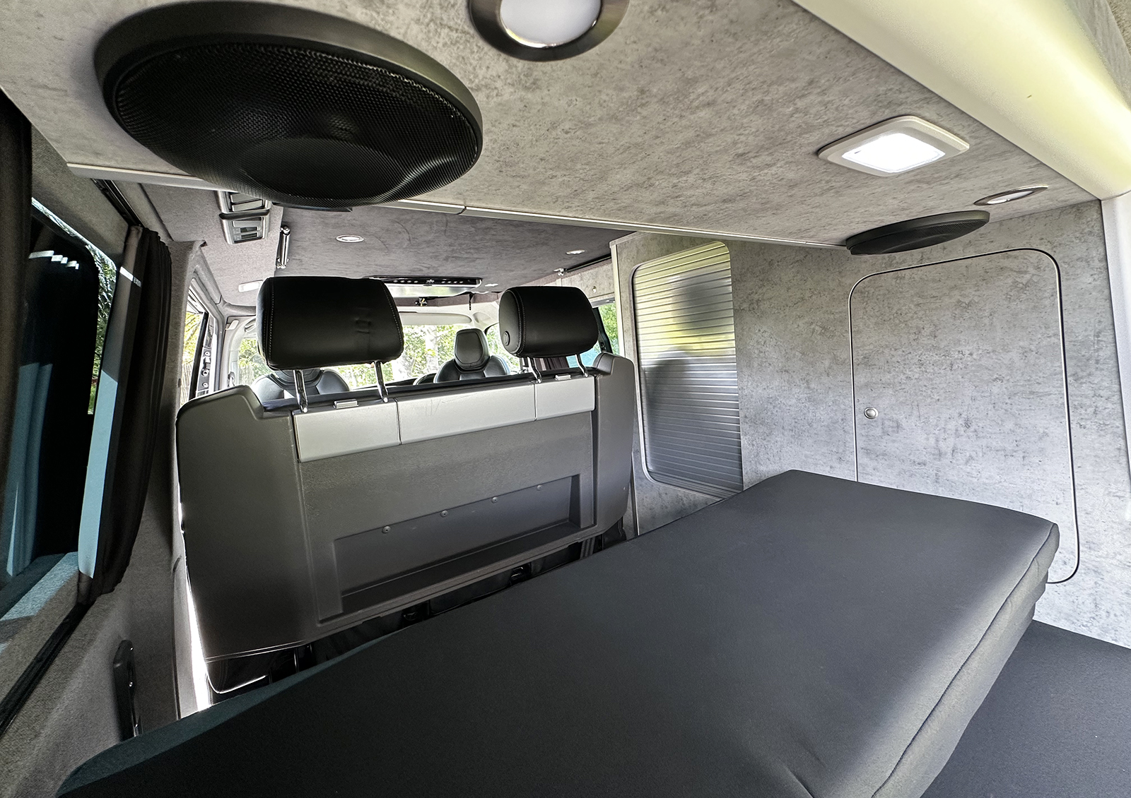 VW Transporter T6.1 - SWB - Exploria Rhythm Campervan - Deep Black Metallic - Image 14