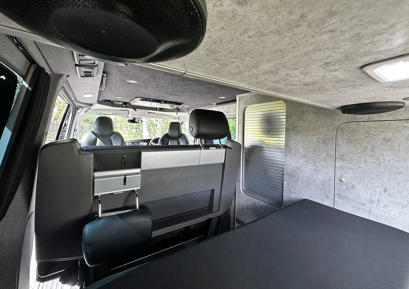 VW Transporter T6.1 - SWB - Exploria Rhythm Campervan - Deep Black Metallic - Image 13