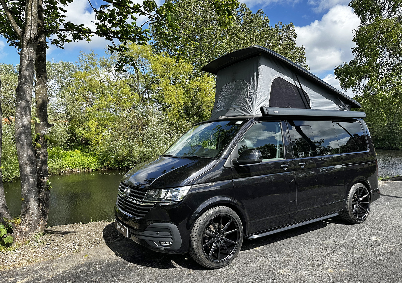 VW Transporter T6.1 - SWB - Exploria Rhythm Campervan - Deep Black Metallic